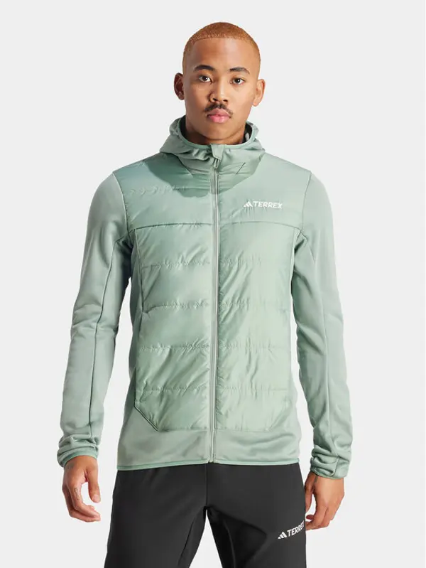 Adidas adidas Outdoor jakna Terrex Multi Hybrid IM8107 Zelena Regular Fit