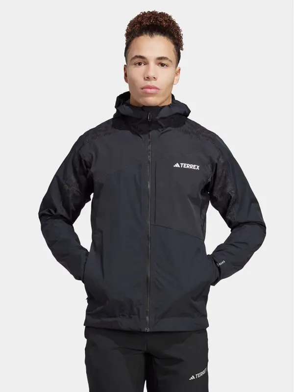 Adidas adidas Outdoor jakna Terrex Xperior HN2912 Crna Slim Fit