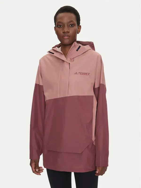 Adidas adidas Outdoor jakna Terrex Xploric 2.5L JD8370 Ružičasta Loose Fit