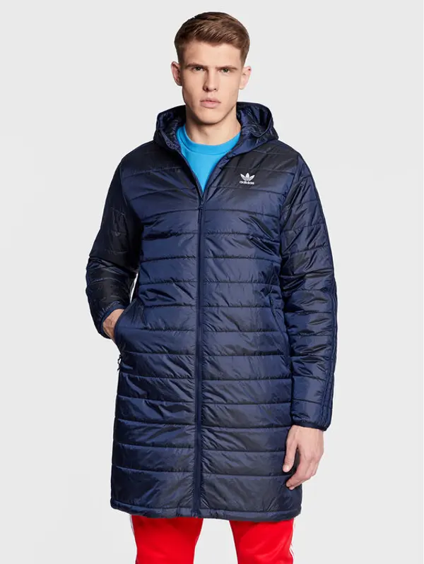 Adidas adidas Pernata jakna HM2460 Tamnoplava Regular Fit
