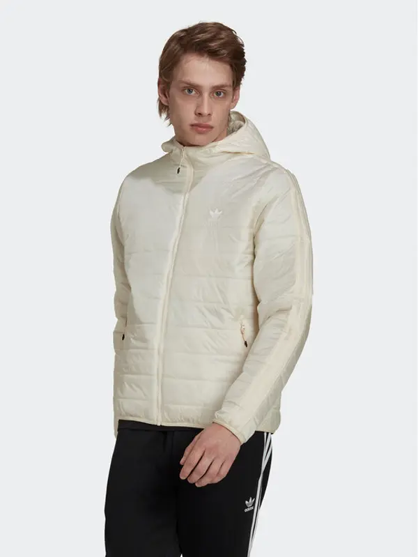 Adidas adidas Pernata jakna Puffer HL9213 Écru Regular Fit