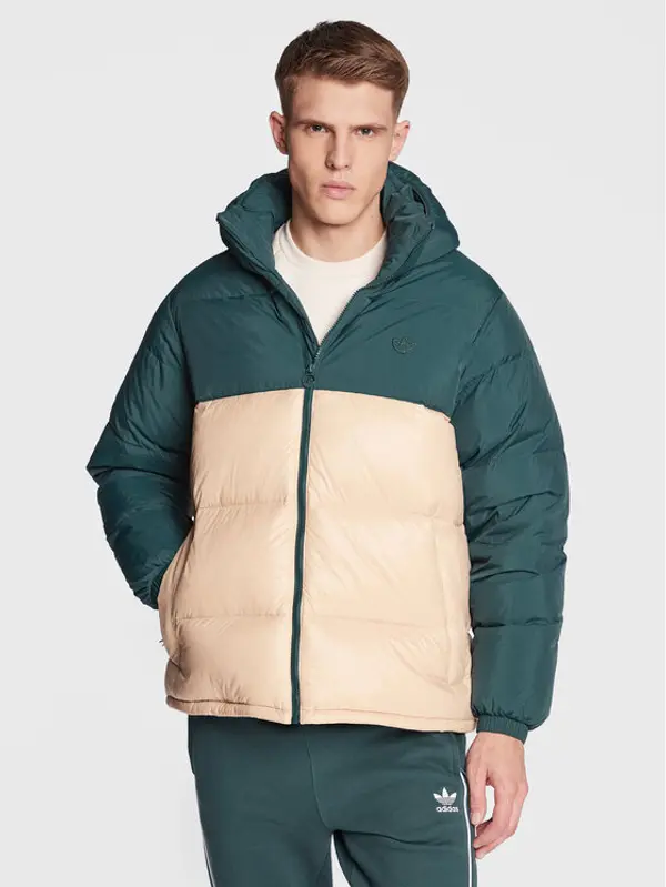 Adidas adidas Pernata jakna Regen HL9187 Zelena Regular Fit