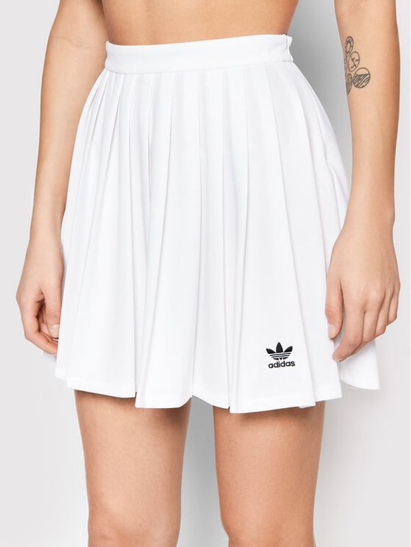 adidas adidas Plesirana suknja HG6305 Bijela Regular Fit