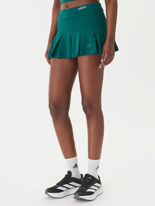 Adidas adidas Plesirana suknja Seasonal Essentials Colorpop KC3939 Zelena Loose Fit
