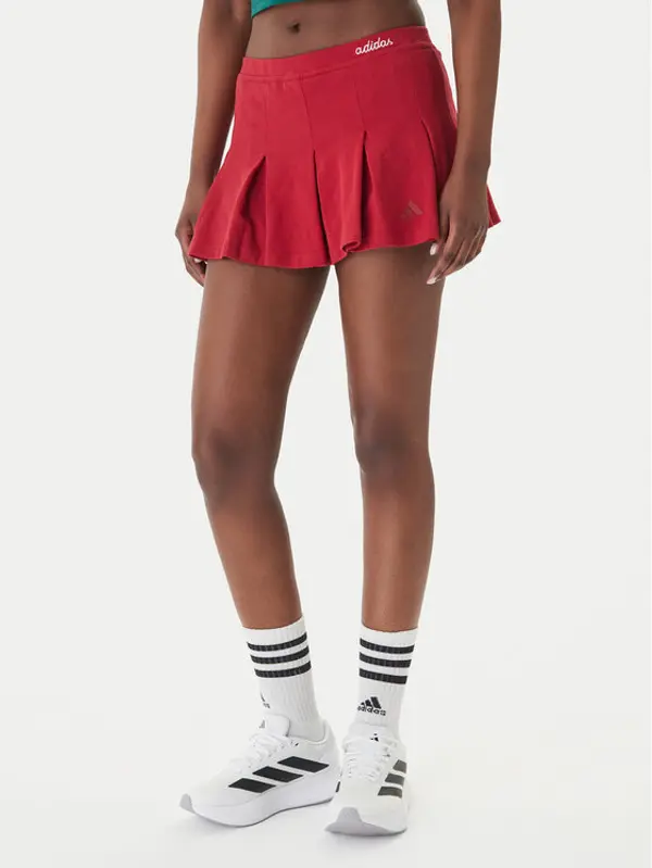 Adidas adidas Plesirana suknja Seasonal Essentials Colorpop KD3372 Crvena Loose Fit
