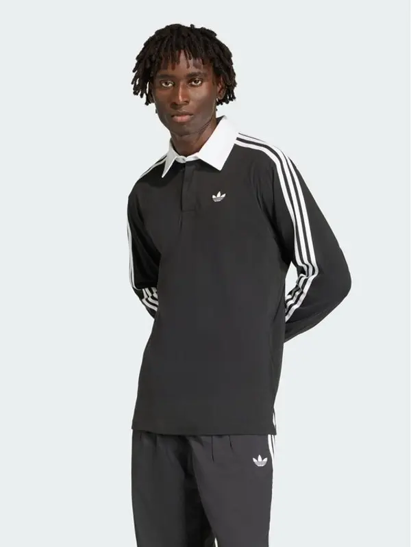 Adidas adidas Polo 159300 Crna Loose Fit