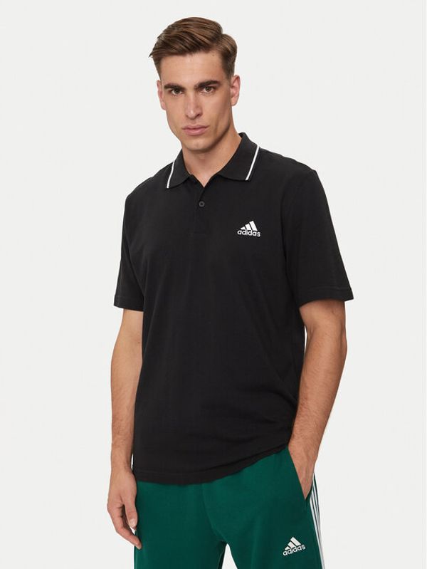 adidas adidas Polo Essentials IC9314 Crna Regular Fit