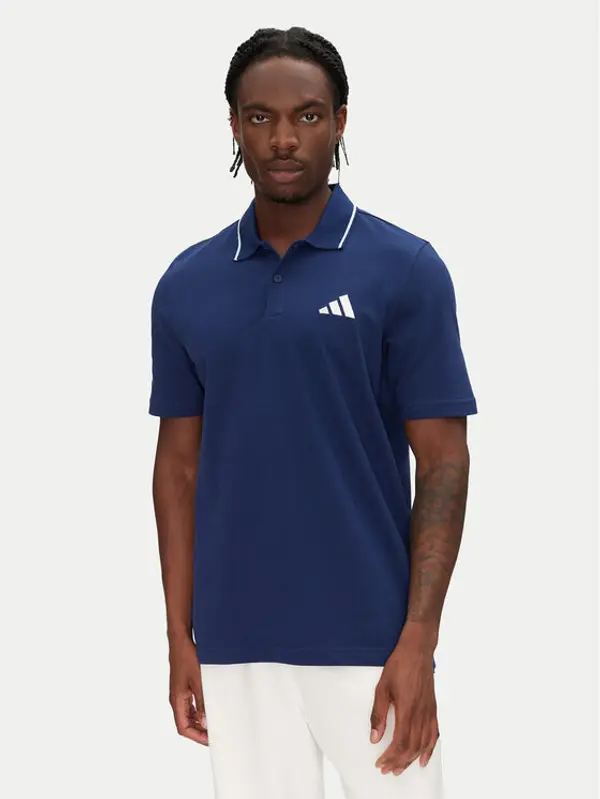 Adidas adidas Polo Essentials Small Logo JE9021 Tamnoplava Regular Fit