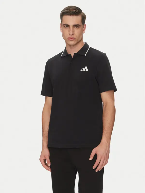 Adidas adidas Polo Essentials Small Logo JE9023 Crna Regular Fit