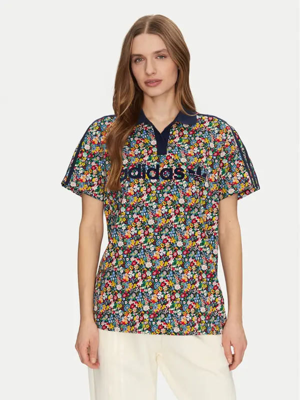 Adidas adidas Polo Liberty London Football JC7786 Šarena Loose Fit