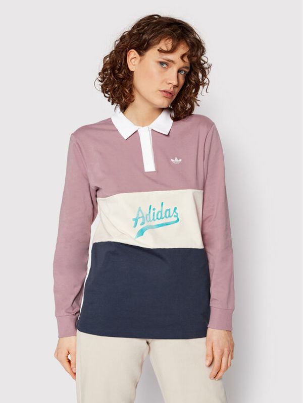 adidas adidas Polo Modern B-Ball HD9773 Šarena Standard Fit