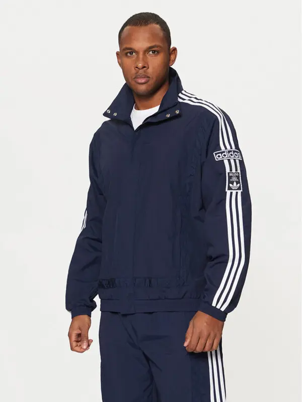 Adidas adidas Prijelazna jakna Adibreak JD4271 Tamnoplava Loose Fit
