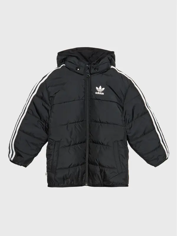 Adidas adidas Prijelazna jakna adicolor HK7451 Crna Regular Fit