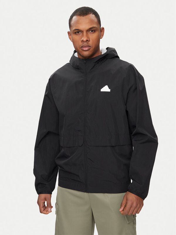 adidas adidas Prijelazna jakna City Escape IR5192 Crna Regular Fit