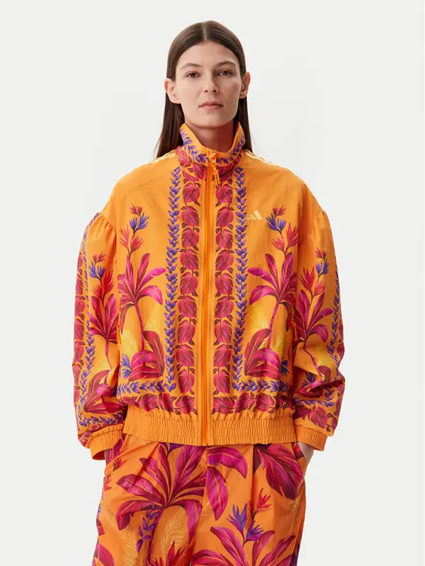 Adidas adidas Prijelazna jakna FARM Premium JD6305 Narančasta Loose Fit
