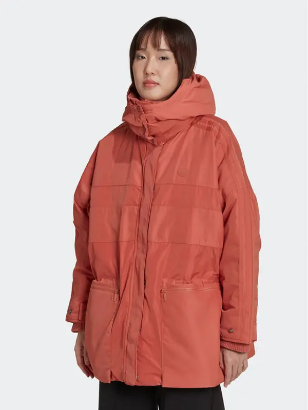 Adidas adidas Prijelazna jakna Parka HK5248 Narančasta Loose Fit