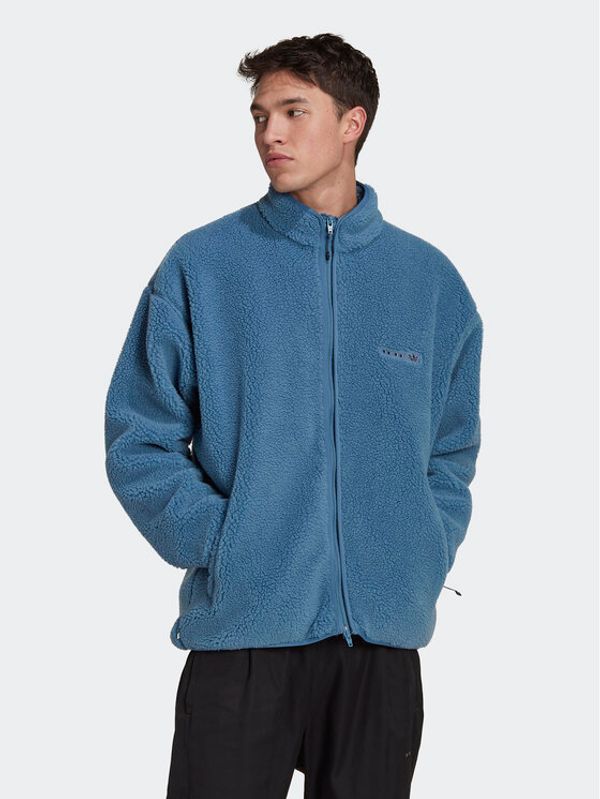 adidas adidas Prijelazna jakna Reclaim Sherpa Jacket HK2770 Plava Regular Fit