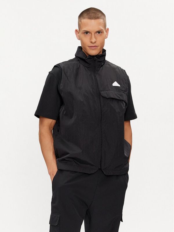 adidas adidas Prsluk City Escape IN3701 Crna Loose Fit