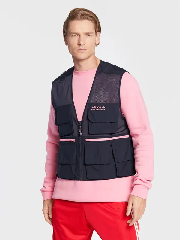 Adidas adidas Prsluk Originals Adventure HK4986 Tamnoplava Regular Fit