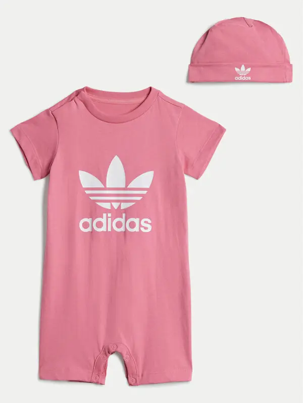 Adidas adidas Romper Gift Set IY0748 Ružičasta Loose Fit