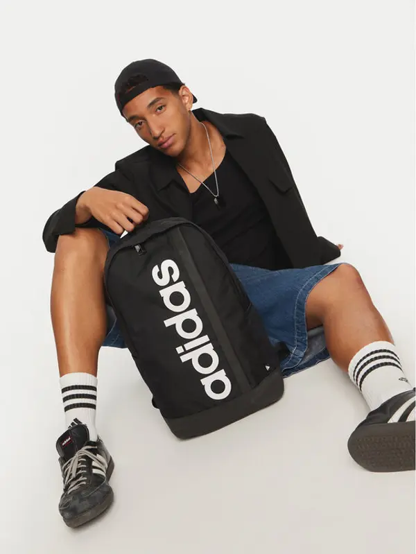 Adidas adidas Ruksak Essentials Linear Backpack HT4746 Crna