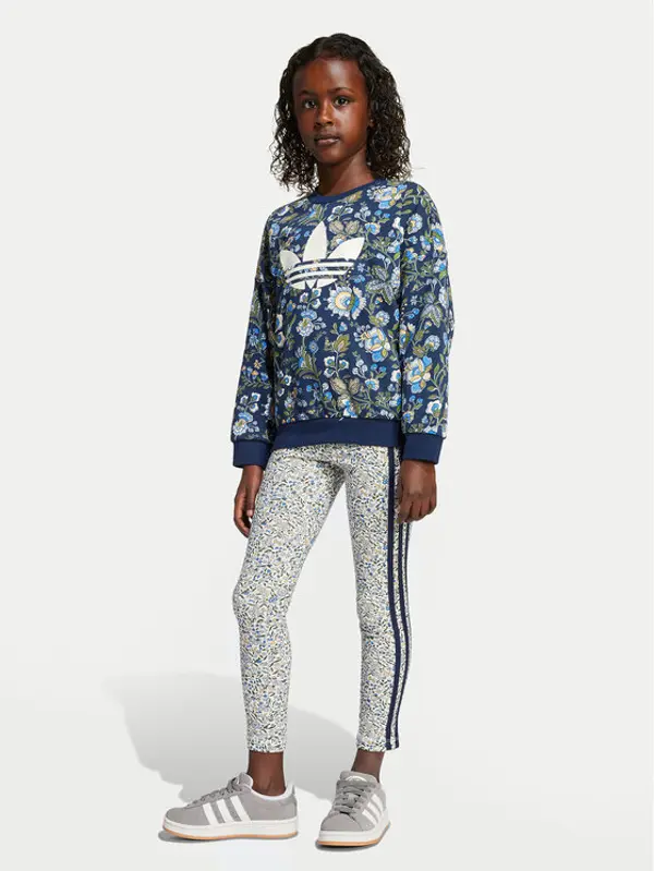Adidas adidas Set majica dugih rukava i leggins Liberty London JV7804 Crvena Loose Fit