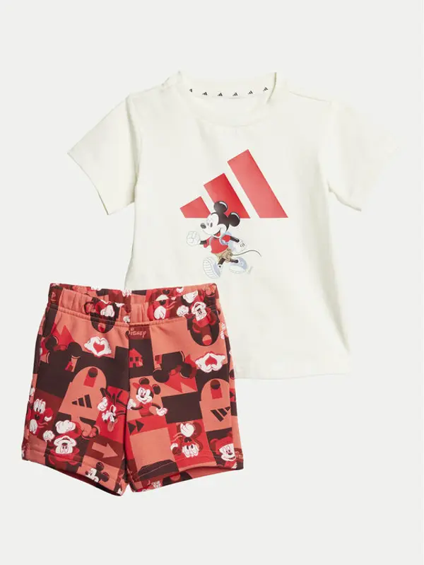 Adidas adidas Set majica i hlače Disney Mickey Mouse JF3625 Šarena Regular Fit