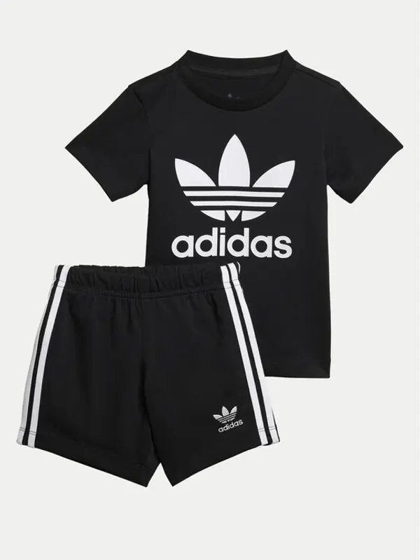 Adidas adidas Set majica i hlače JC6583 Crna Regular Fit