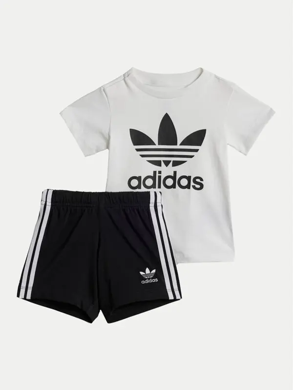 Adidas adidas Set majica i hlače JE0521 Crna Regular Fit