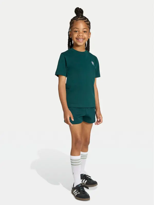 Adidas adidas Set majica i hlače JY4875 Zelena Regular Fit