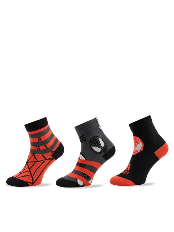 adidas adidas Set od 3 para dječjih visokih čarapa HZ2915 Siva