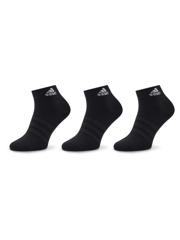 adidas adidas Set od 3 para unisex visokih čarapa Thin and Light Ankle Socks 3 Pairs IC1282 Crna