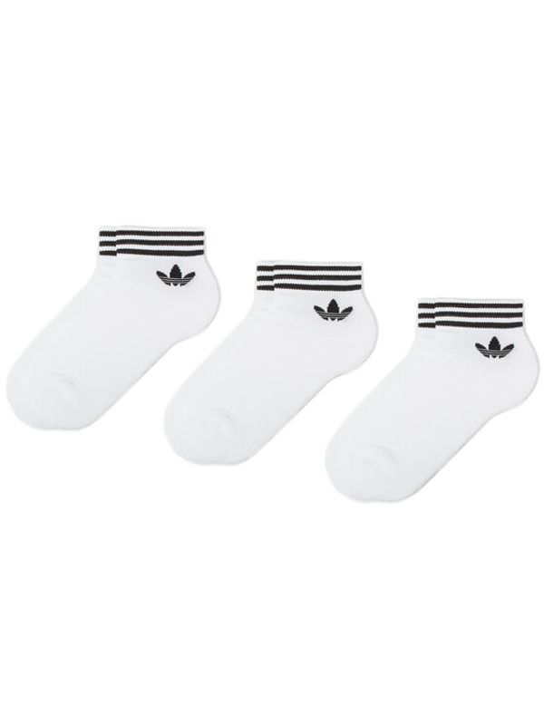 adidas adidas Set od 3 para unisex visokih čarapa Tref Ank Sck Hc EE1152 Bijela