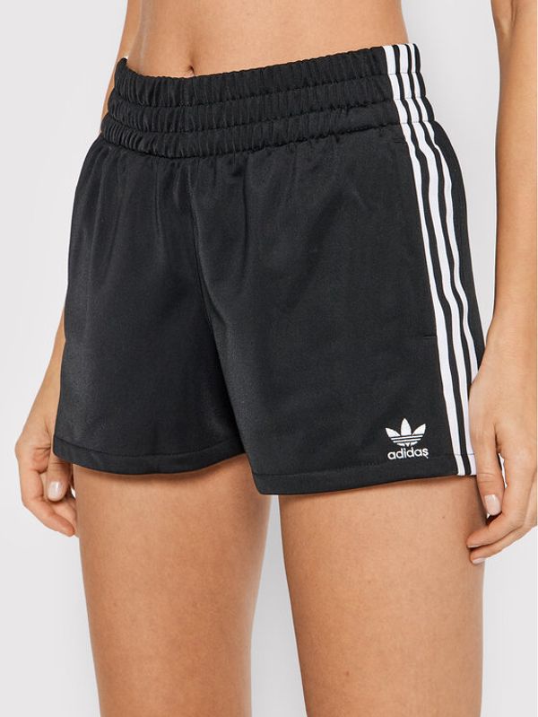 adidas adidas Sportske kratke hlače 3-Stripes FM2610 Crna Regular Fit