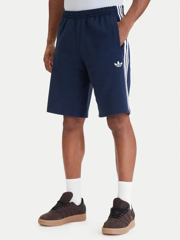 Adidas adidas Sportske kratke hlače 3-Stripes KE3565 Tamnoplava Regular Fit