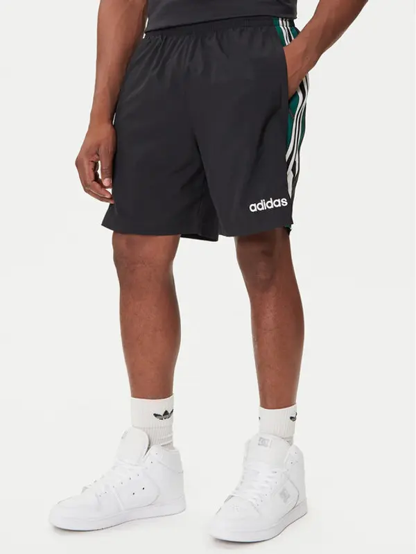 Adidas adidas Sportske kratke hlače 90s Football JX3077 Crna Loose Fit