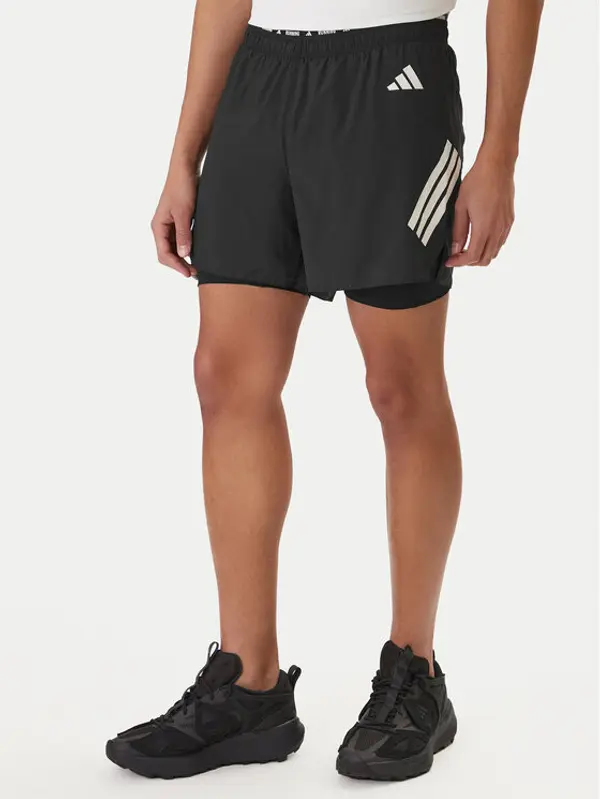 Adidas adidas Sportske kratke hlače adi365 Formotion 2in1 JZ7711 Crna Regular Fit