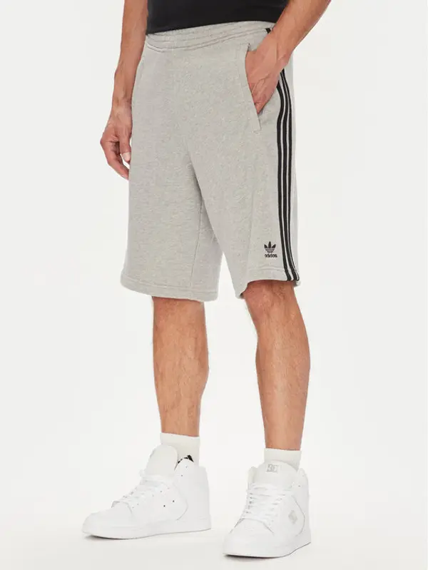 Adidas adidas Sportske kratke hlače adicolor 3-Stripes JY1381 Siva Regular Fit
