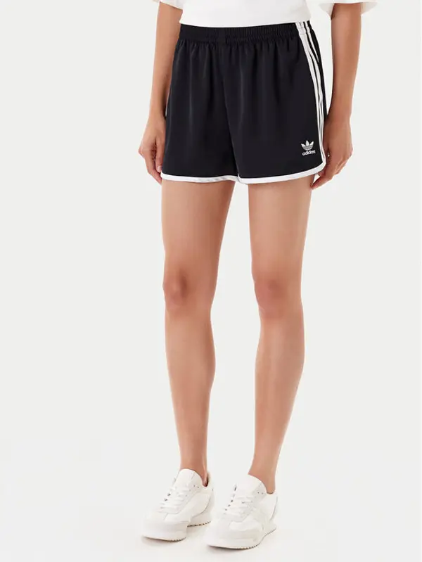 Adidas adidas Sportske kratke hlače adicolor 3-Stripes Sprinter JD3119 Crna Loose Fit