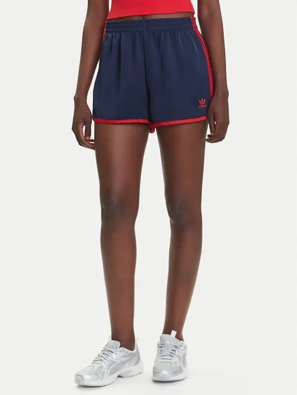Adidas adidas Sportske kratke hlače adicolor 3-Stripes Sprinter JZ3514 Tamnoplava Loose Fit