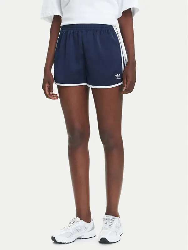 Adidas adidas Sportske kratke hlače adicolor 3-Stripes Sprinter KB9545 Tamnoplava Loose Fit