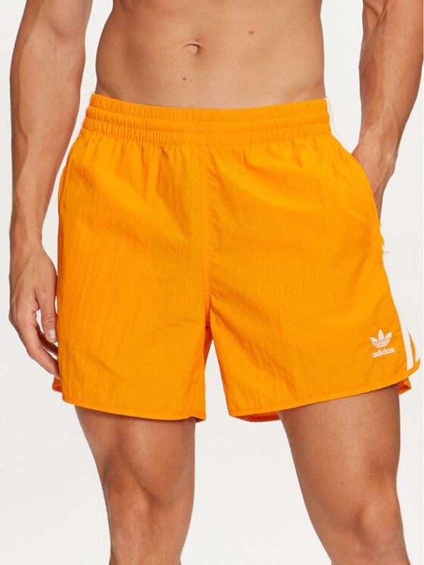 adidas adidas Sportske kratke hlače adicolor Classics Sprinter IZ2418 Žuta Regular Fit