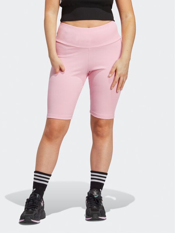adidas adidas Sportske kratke hlače Adicolor Essentials Short Leggings HZ7259 Ružičasta