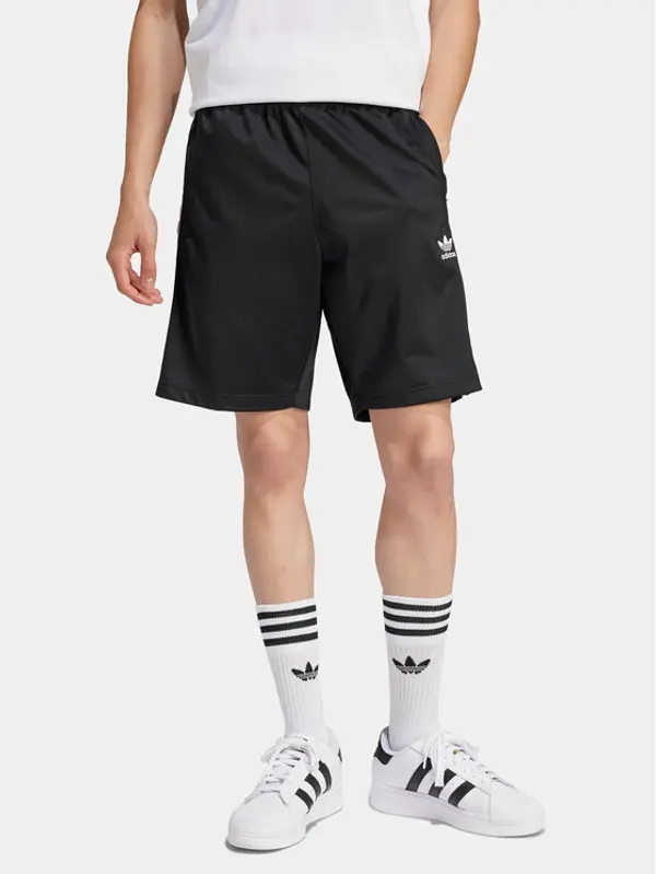 Adidas adidas Sportske kratke hlače adicolor Firebird IU2368 Crna Regular Fit