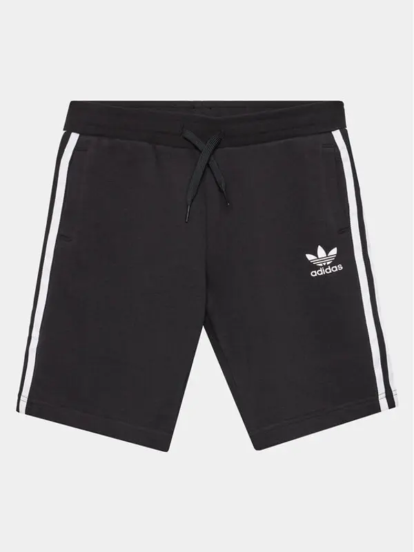 Adidas adidas Sportske kratke hlače adicolor H32342 Crna Regular Fit