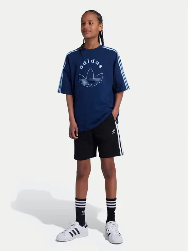 Adidas adidas Sportske kratke hlače adicolor IY7481 Crna Regular Fit