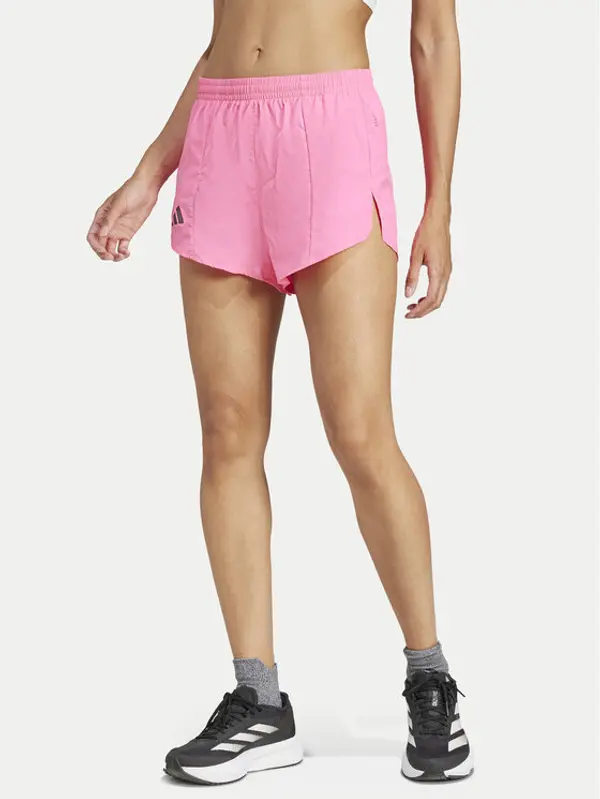 Adidas adidas Sportske kratke hlače Adizero Essentials JF3500 Ružičasta Regular Fit
