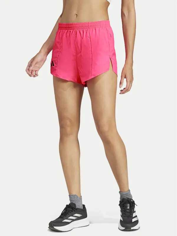 Adidas adidas Sportske kratke hlače Adizero Essentials JF3500 Ružičasta Regular Fit