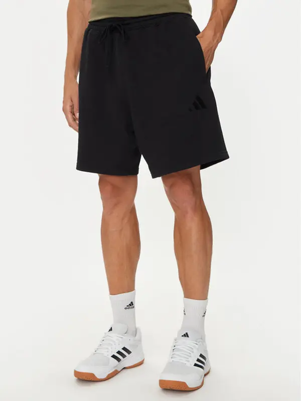 Adidas adidas Sportske kratke hlače ALL SZN French IX1247 Crna Regular Fit