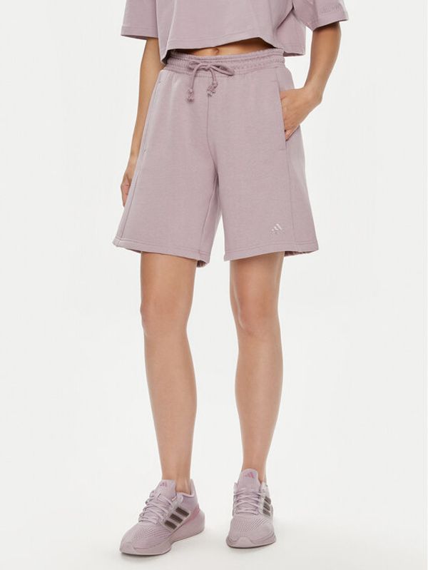 adidas adidas Sportske kratke hlače ALL SZN IW3800 Ljubičasta Regular Fit
